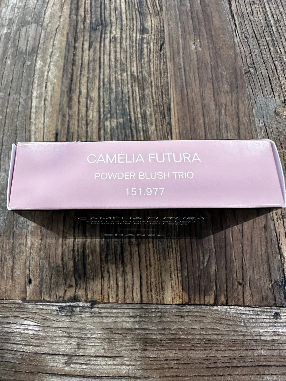 CHANEL Camélia Futura Powder Blush Trio - Black & Pink Accents limited addition